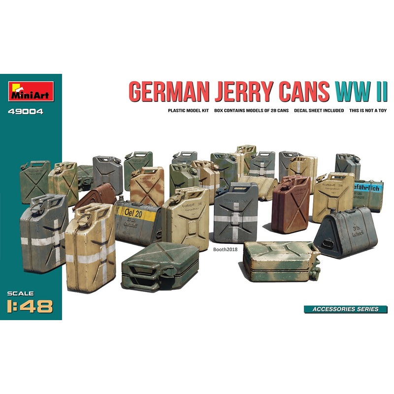 Miniart - 1/48 German Jerry Cans WWII