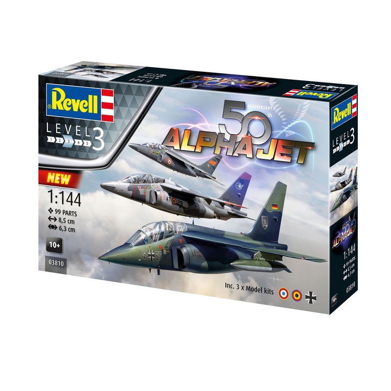 Revell - 1/144 "Alpha Jet" 50th Anniversary Edition