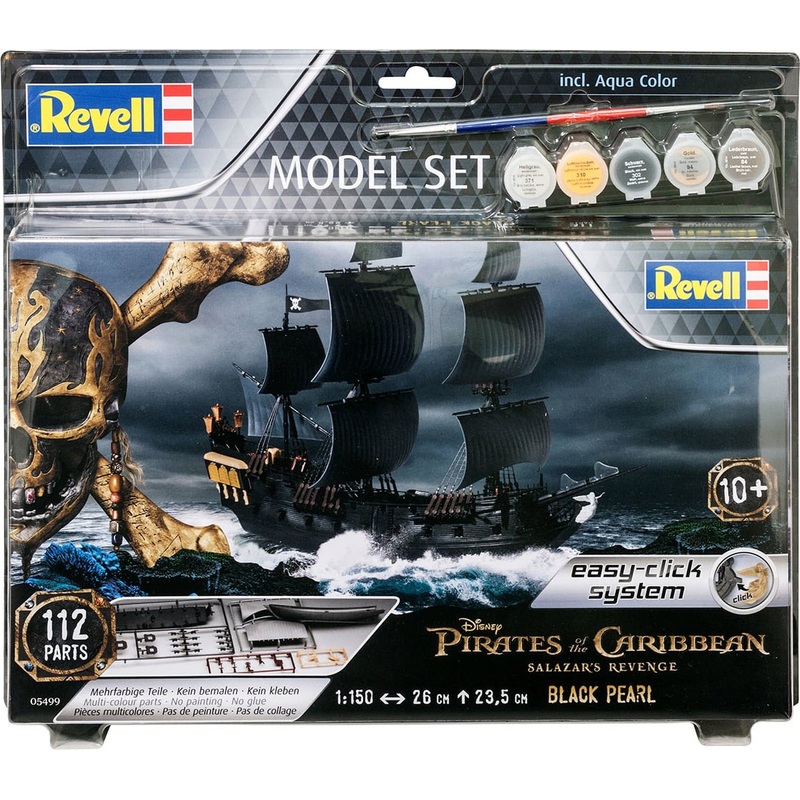 Revell - 1/150 Black Pearl (Model Set Incl. Paint)