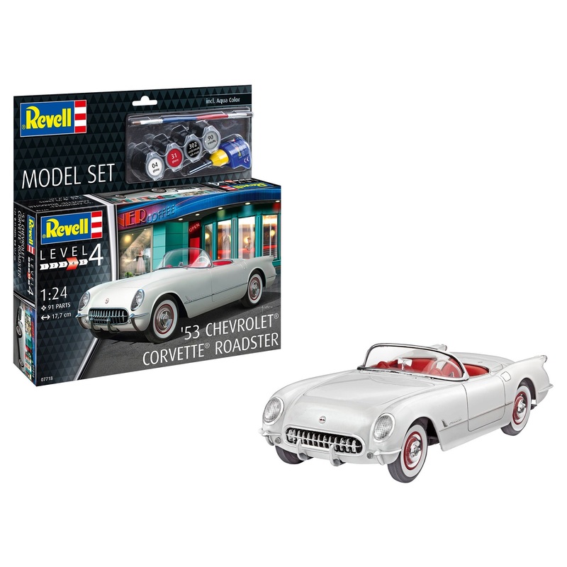 Revell - 1/24 Corvette Roadster 1953 (Model Set incl. Paint)