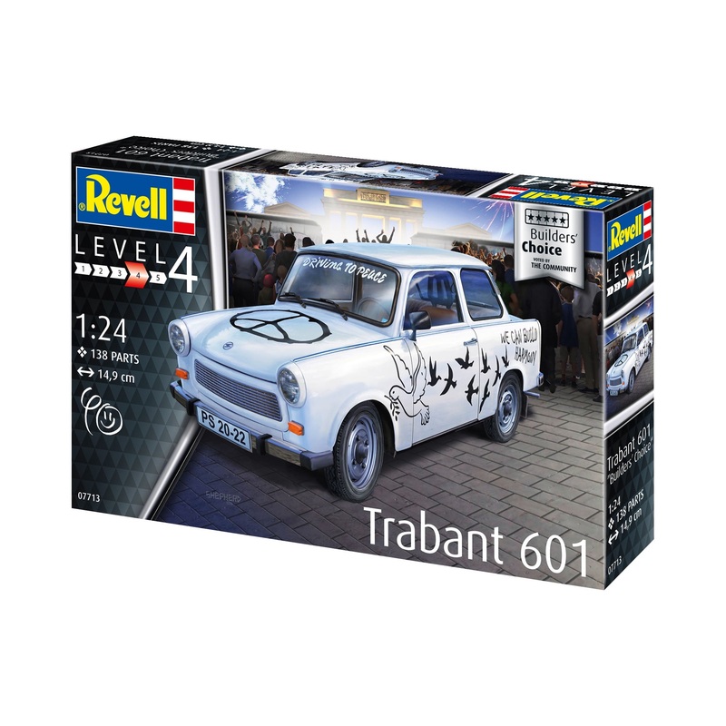 Revell - 1/24 Trabant 601S "Builder's Choice" 2022