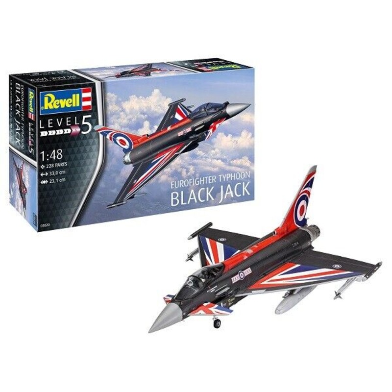 Revell - 1/48 Eurofighter Typhoon "Black Jack