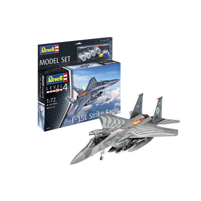 Revell - 1/72 F-15E Strike Eagle (Model Set Incl. Paint)