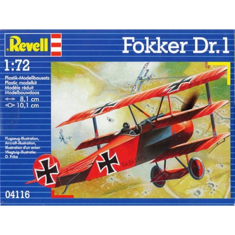 Revell - 1/72 Fokker Dr. 1 Triplane