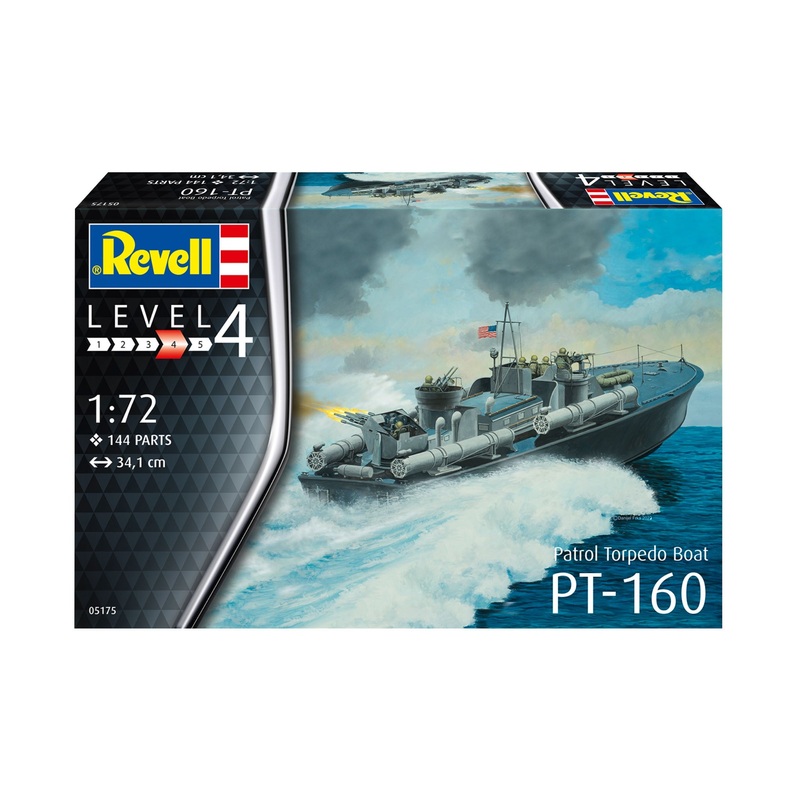 Revell - 1/72 Patrol Torpedo Boat PT-160