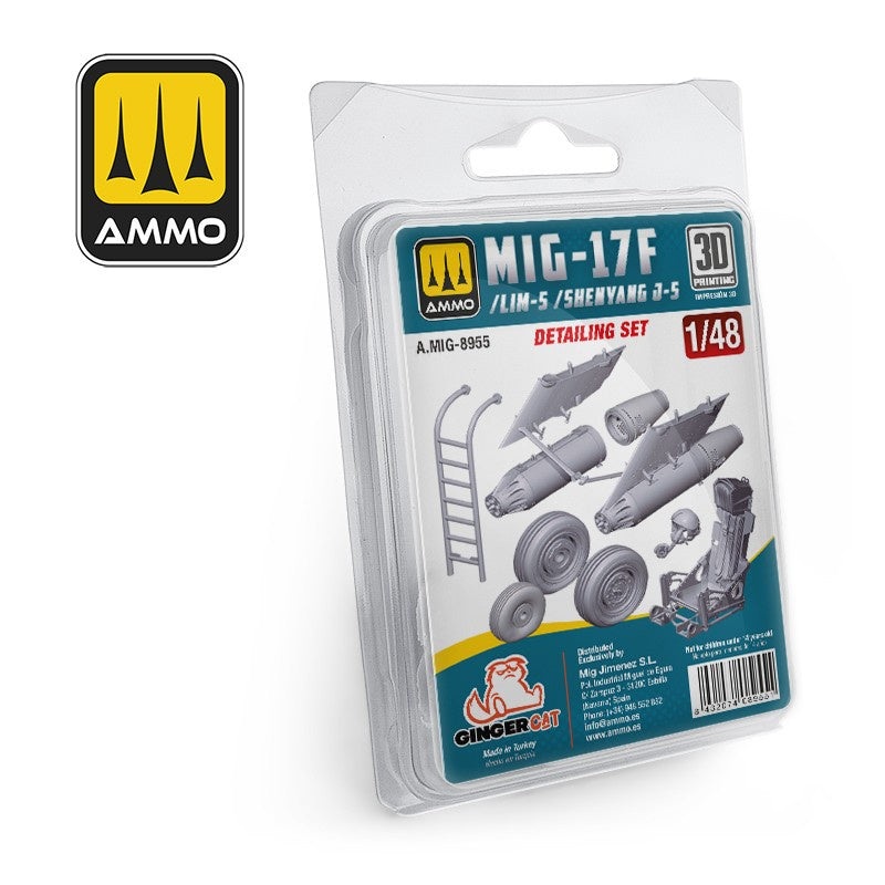 AMMO - 1/48 MIG-17F / LIM-5 / SHENYANG J-5 Detailing Set