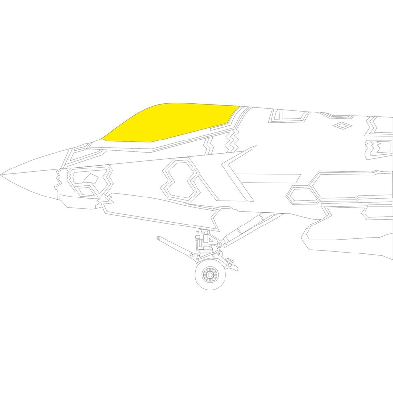 Eduard - 1/32 F-35A Tface Masking Sheet (for Trumpeter) JX314