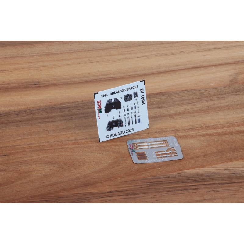 Eduard - 1/48 Bf 109K SPACE set (for Eduard) 3DL48135