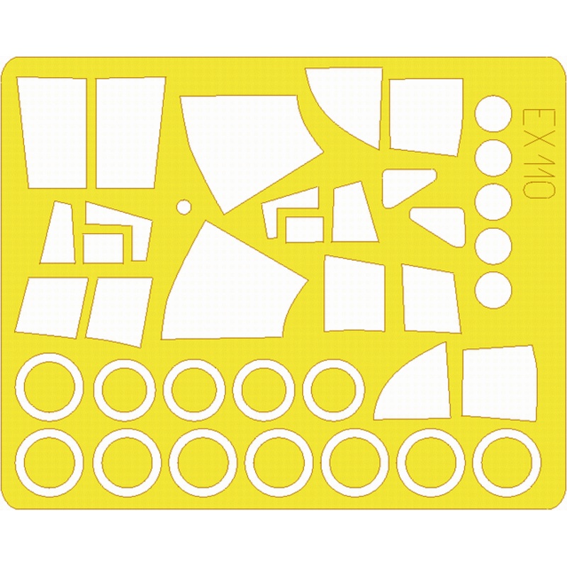 Eduard - 1/48 V-22 Osprey Masking Sheet (for Italeri) EX110