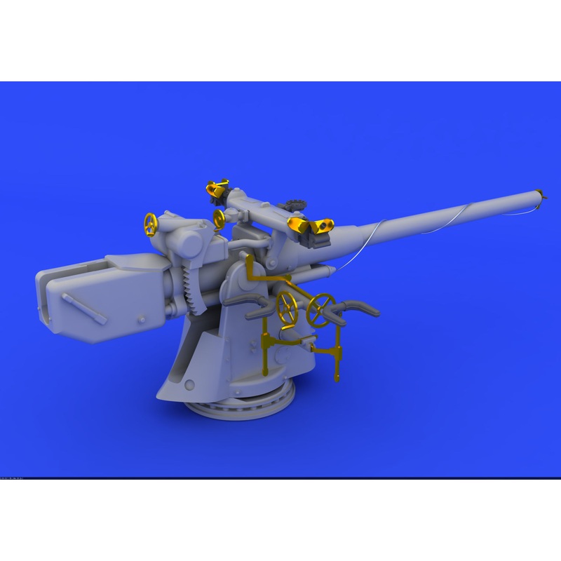 Eduard - 1/72 German Submarine 10.5cm Gun Brassin Set (for Revell) (672053)
