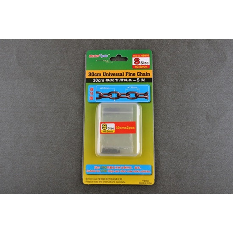 Master Tools - 30cm Universal Fine Chain S Size .6mm X