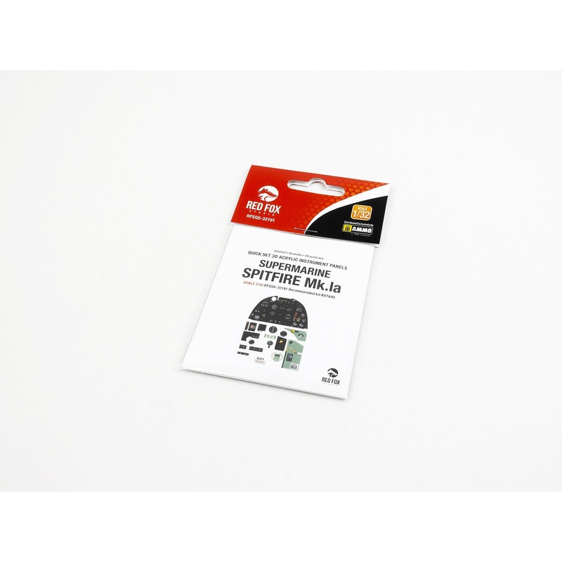 Red Fox Studio 32191 - 1/32 Supermarine Spitfire Mk.Ia (for Kotare kit)