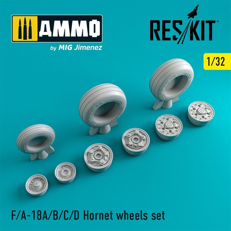 Reskit - 1/32 F-18 Hornet Wheels Set