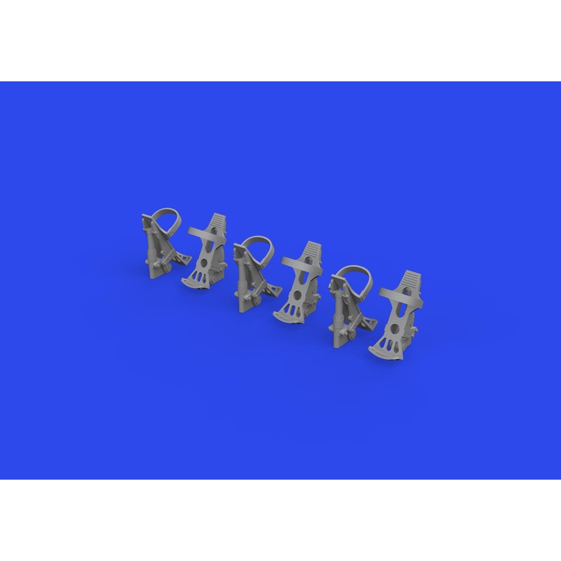 Eduard - 1/32 Luftwaffe Rudder Pedals Brassin PRINT 632191