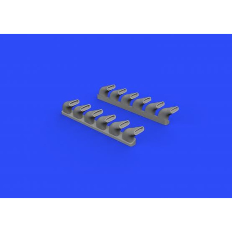 Eduard - 1/32 Spitfire Mk.IX Fishtail Exhaust Stacks  Brassin set (for Revell) 632108