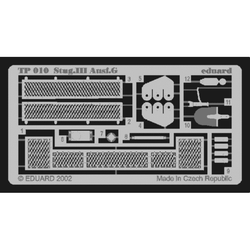 Eduard - 1/35 StuG.III Ausf.G (Photo-etched) (for Tamiya) TP010