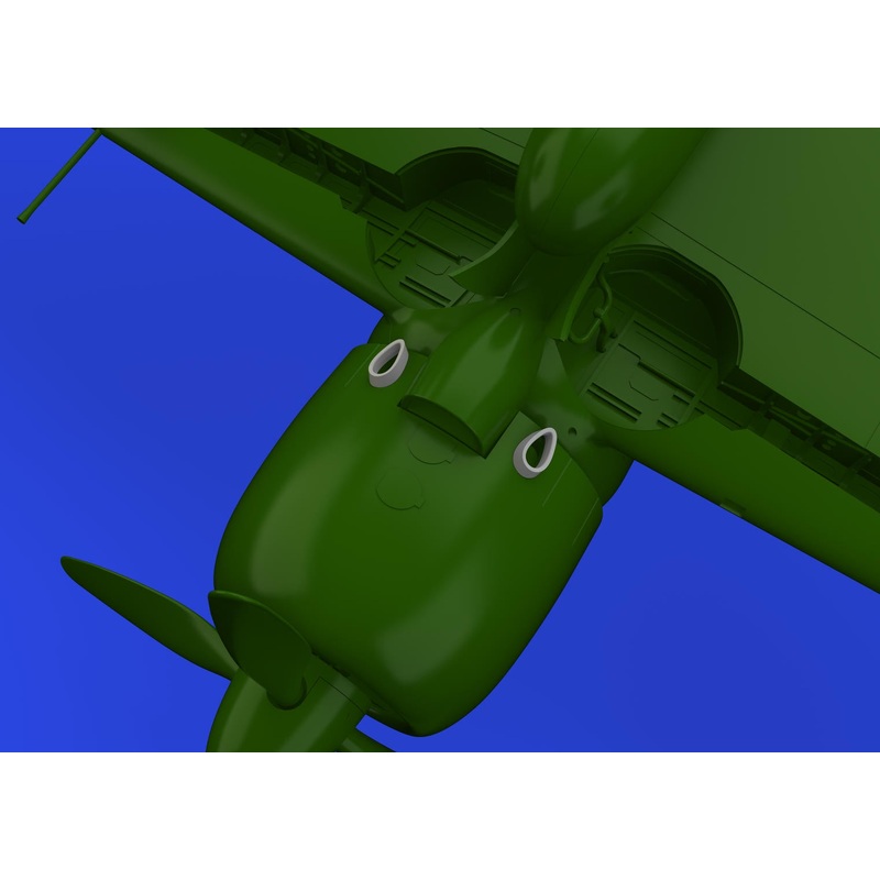 Eduard - 1/48 A6M3 Exhausts Brassin PRINT set (for Eduard) 648801
