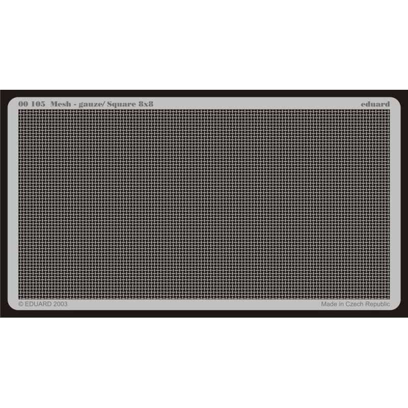 Eduard -  Mesh - Gauze / Square 8x8 (00105)