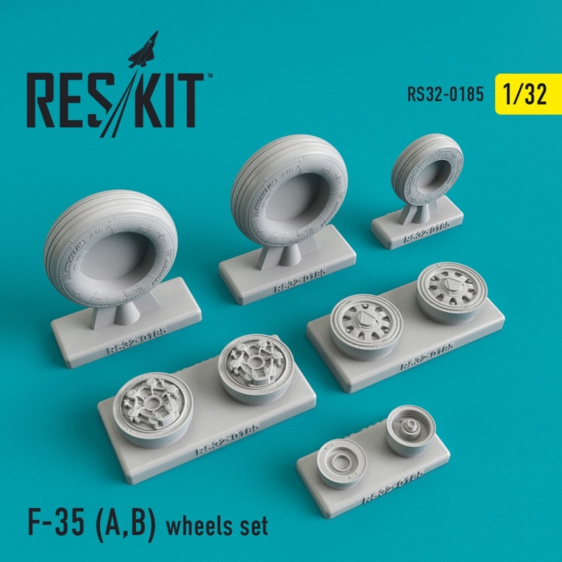 Reskit - 1/32 F-35 (A/B) Wheels Set (RS32-0185)