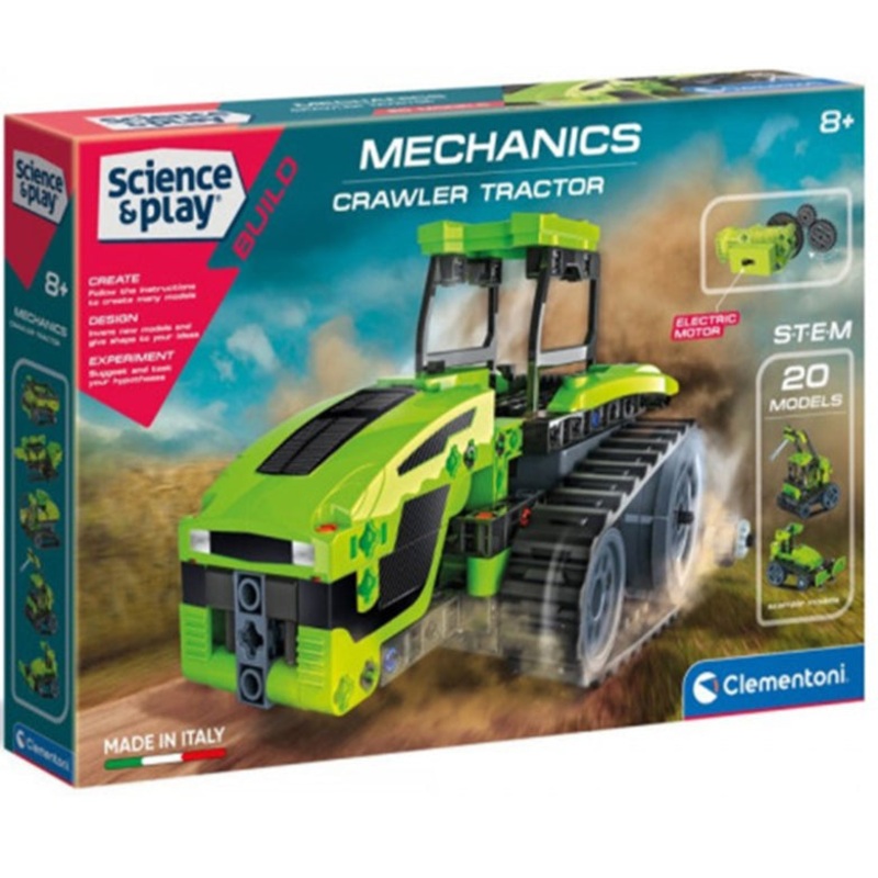 Clementoni - Mechanics Crawler Tractor