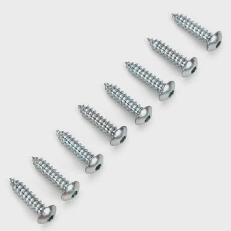 Du-Bro - 4 X 3/4 Button Head Sheet Metal Screw (8pcs)