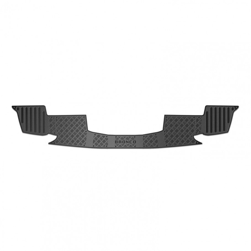 GRC - Stainless Steel Rear Bumper Plate Black for Traxxas 1/18 TRX-4M Ford Bronco