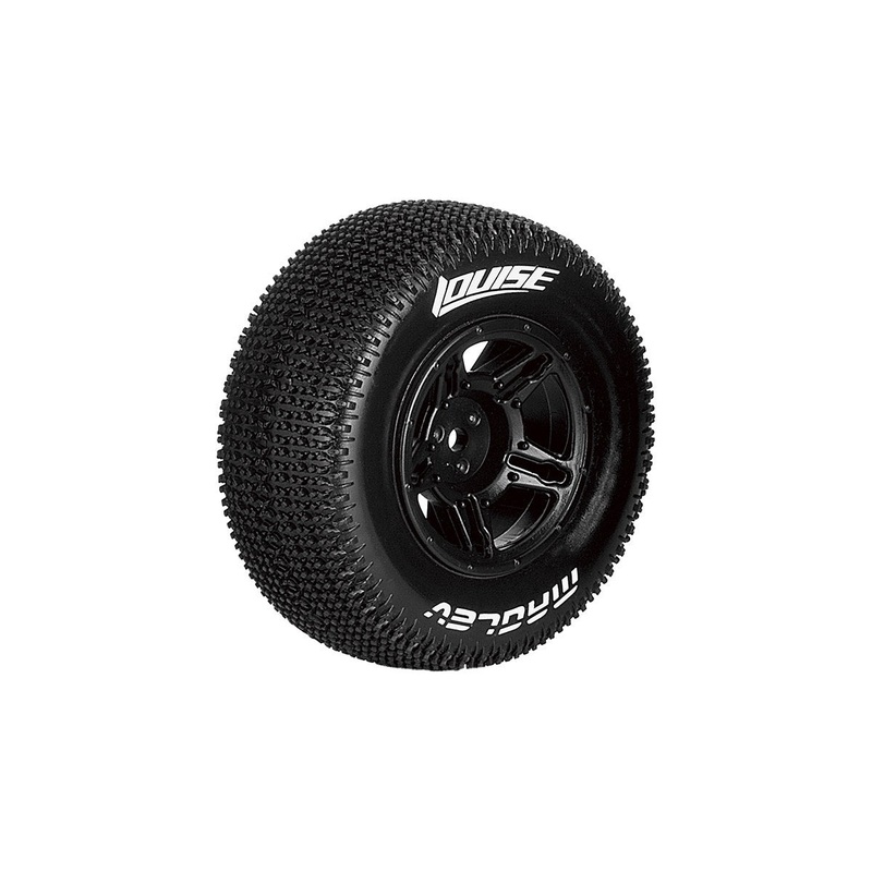 Louise - SC-Maglev 1/10 SC Tire - Super Soft (Rear) (Mounted) (2)