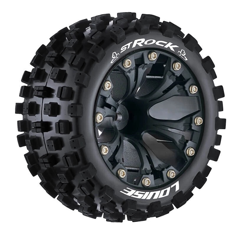 Louise - ST-Rock 1/10 Stadium 2.8" Truck Tires (Mounted) Soft (2)