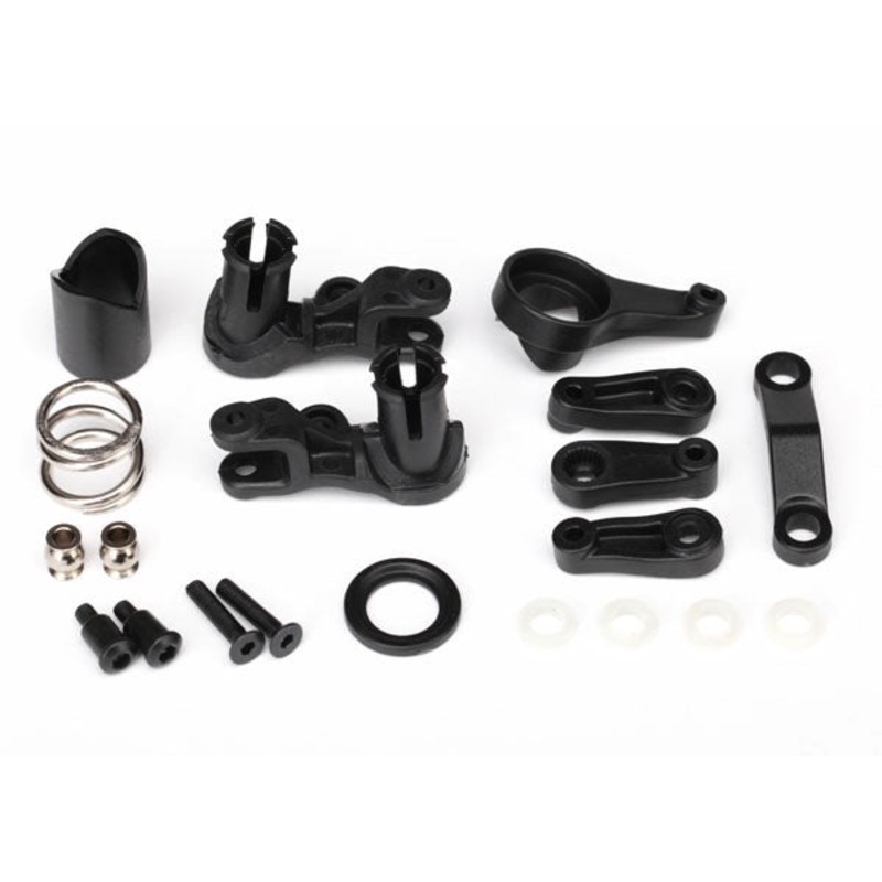 Traxxas - 6845X - Steering Bellcranks / Servo Saver (HO4X4/RU4X4)