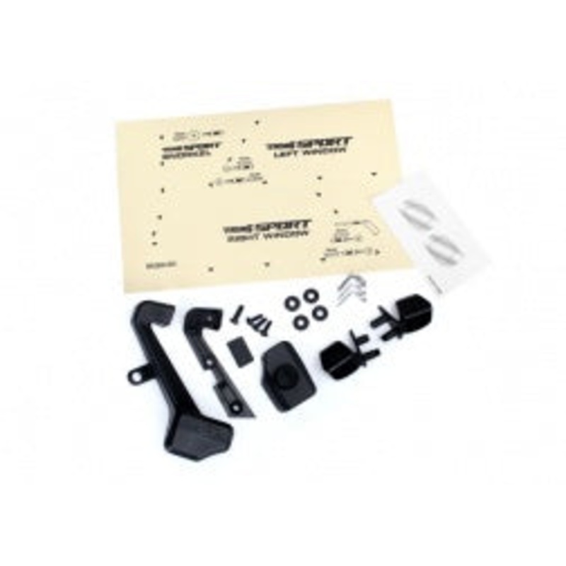 Traxxas - 8119 - Mirrors (Left & Right) Snorkel  / Mounting Hardware for TRX-4 Sport (TRX-4)