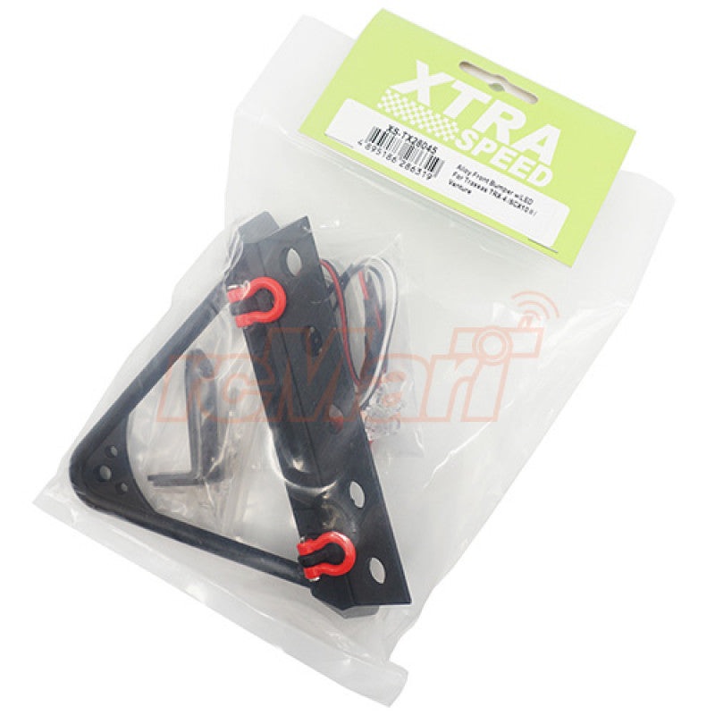 Xtra Speed - Alloy Front Bumper w/ LED for TRX4 (XS-28045)