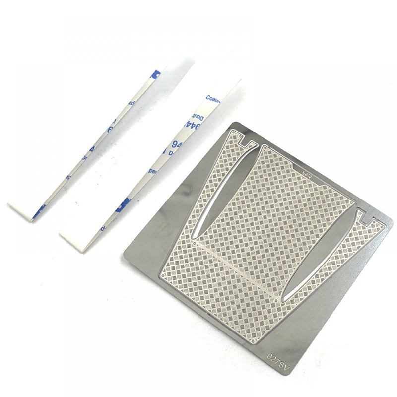 Yeah Racing - Stainless Engine Cover Diamond Plate TRX-4M (Defender)