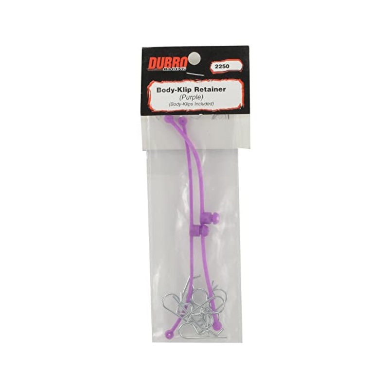 Du-Bro - Body Klip Retainers (Purple)