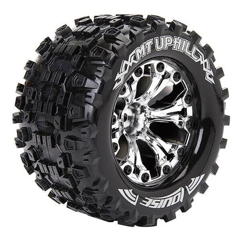 Louise -MT-Uphill 2.8" 1/10 Truck Tire Soft Compound (Mounted) (2)