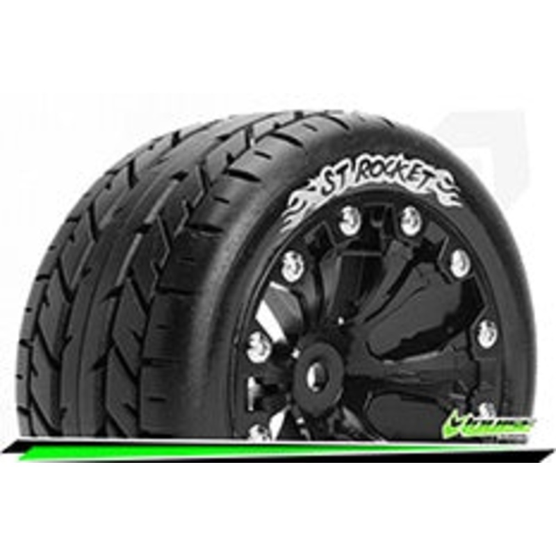 Louise - ST-Rocket 1/10 Truck Tire (Mounted) Soft Compound 2.8" (2)