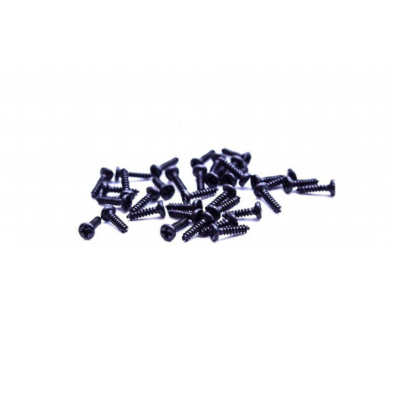 SRC - M1.2 Screws 6mm - Black (50pcs)