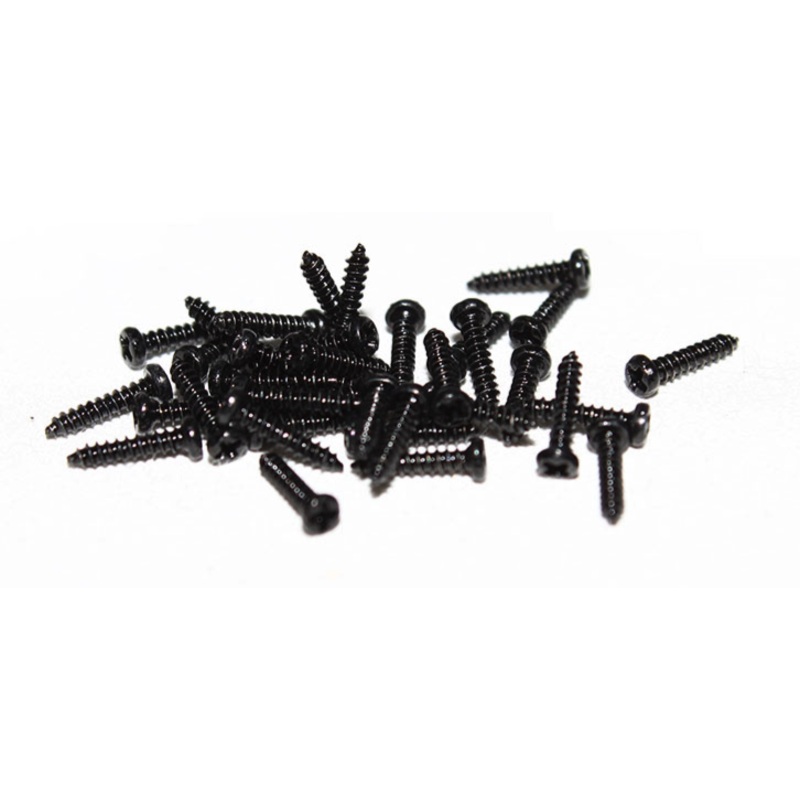 SRC - M1 Screws 3mm - Black (50pcs)