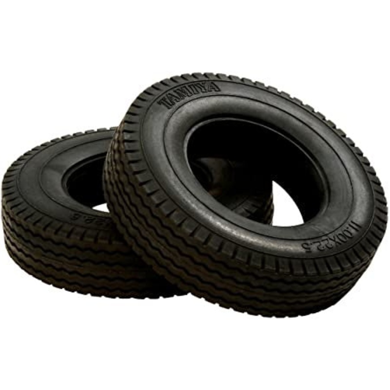 Tamiya - Tractor Truck Tires (Hard / 22mm) (2pcs.)