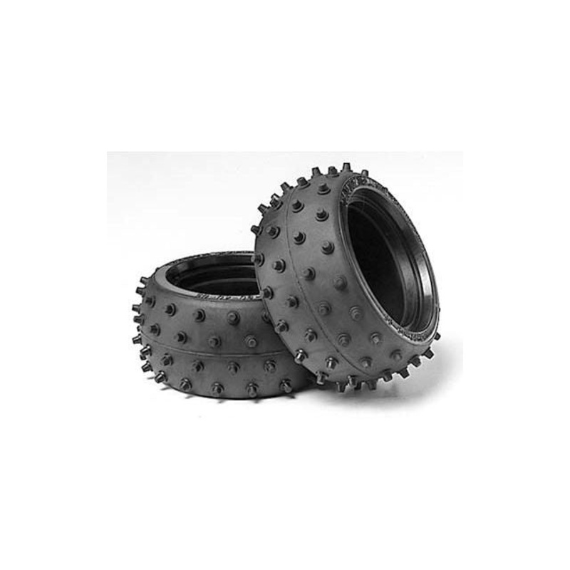 Tamiya - Wide Stud Spike Tyres (2)
