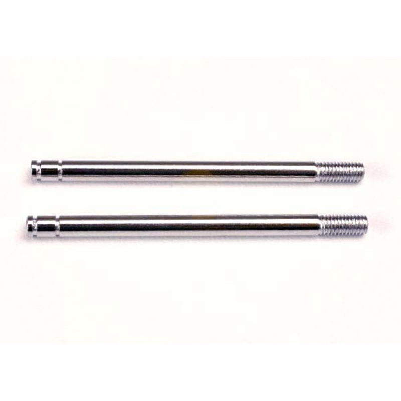 Traxxas - 1664 - Shock Shafts - Steel (Chrome Finish) (2) (Most Cars)
