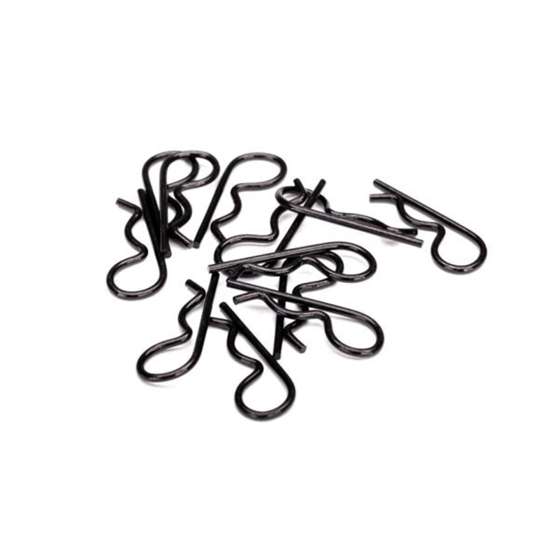 Traxxas - 3934A - Body Clips Heavy Duty (Blk) (12) (TRX-4)