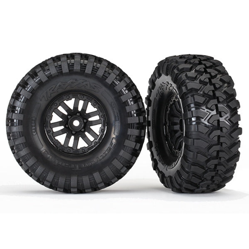 Traxxas - 8272 - Tires & Wheels 1.9" Assembled (2) (TRX-4)