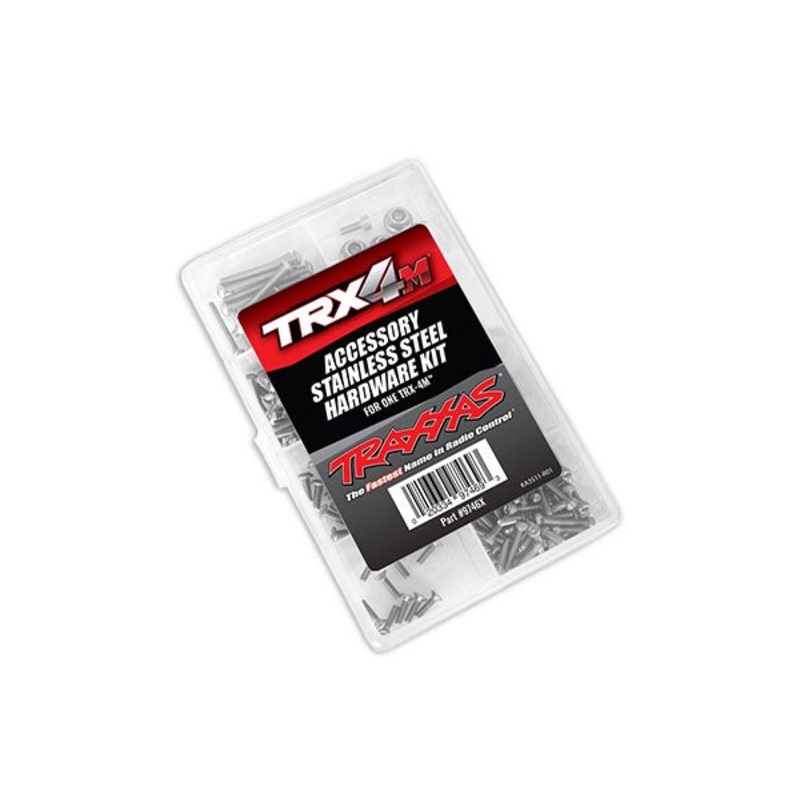 Traxxas - 9746X -Hardware Kit Complete Stainless (TRX-4M)