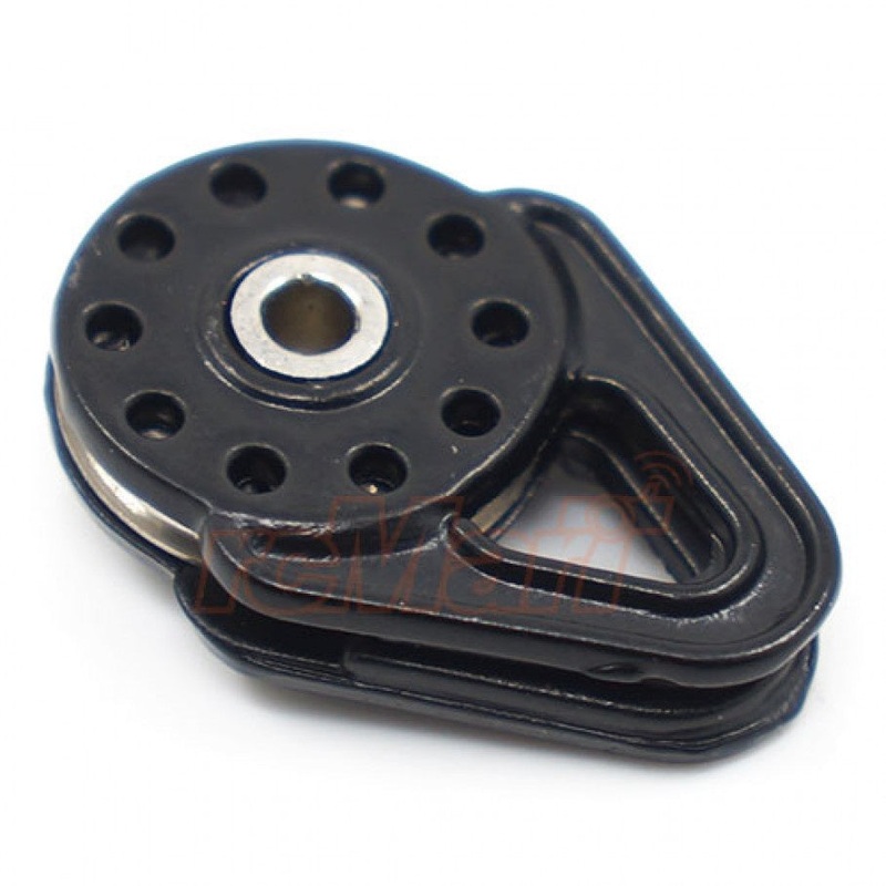 Yeah Racing - Heavy Duty Winch Snatch Block Black