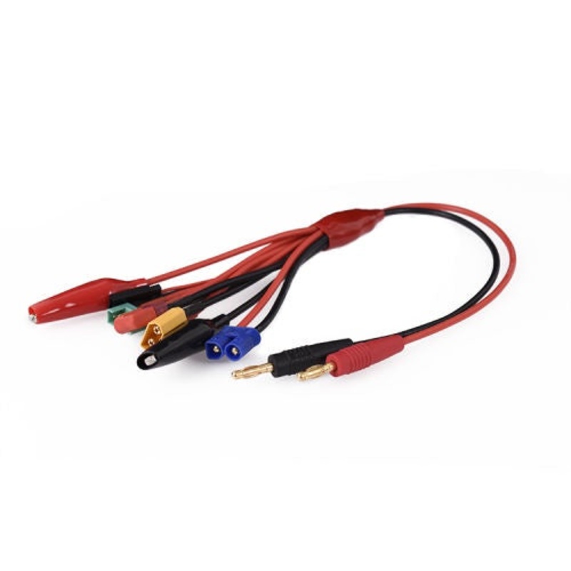 Ace - Charge Lead Squid Adaptor (Deans-MPX-XT60-EC3-JR)