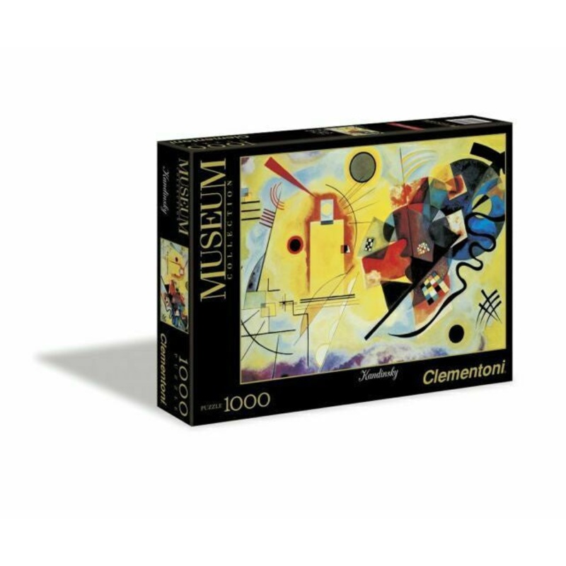 Clementoni - Kandinsky - Yellow-Red-Blue (1000pcs)