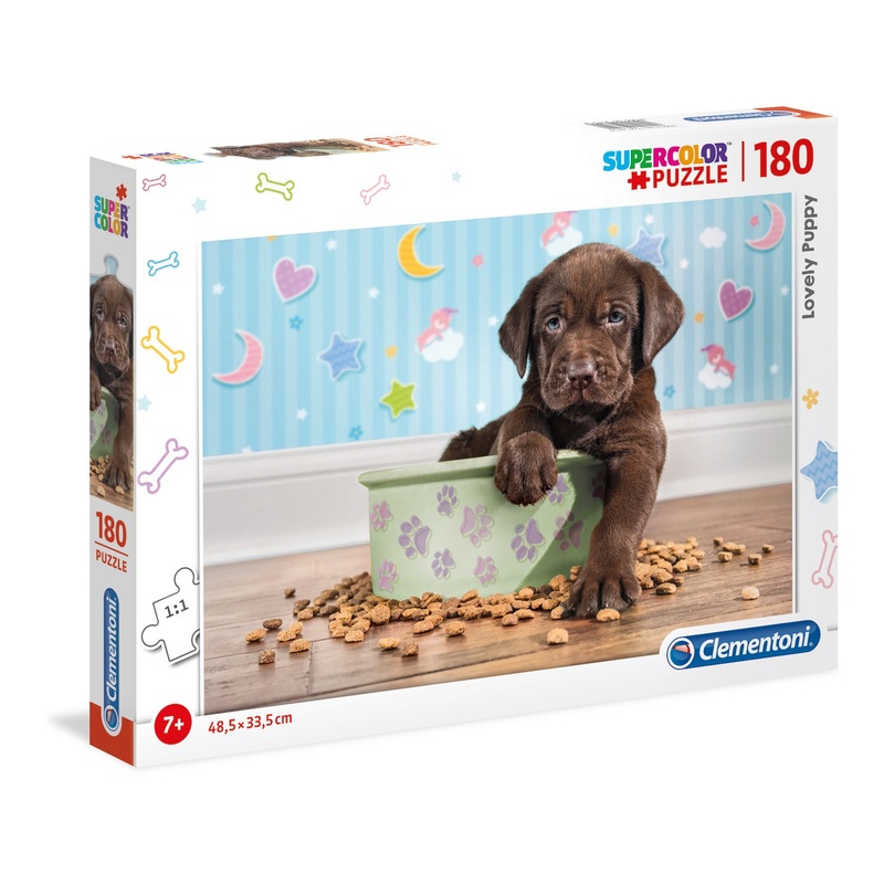 Clementoni - Lovely Puppy (180pcs)