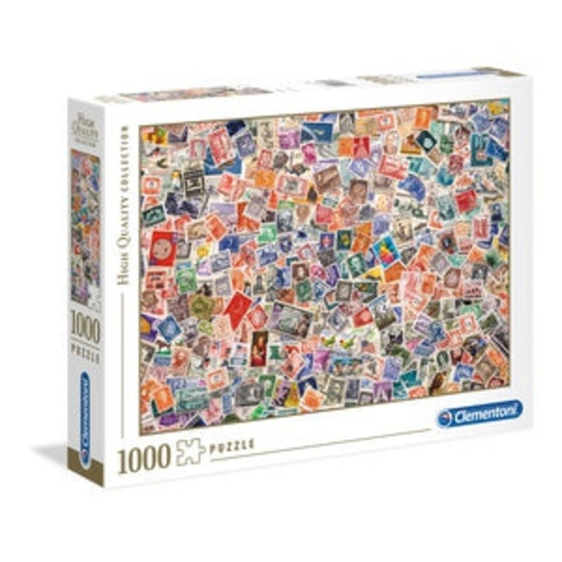 Clementoni - Stamps (1000pcs)
