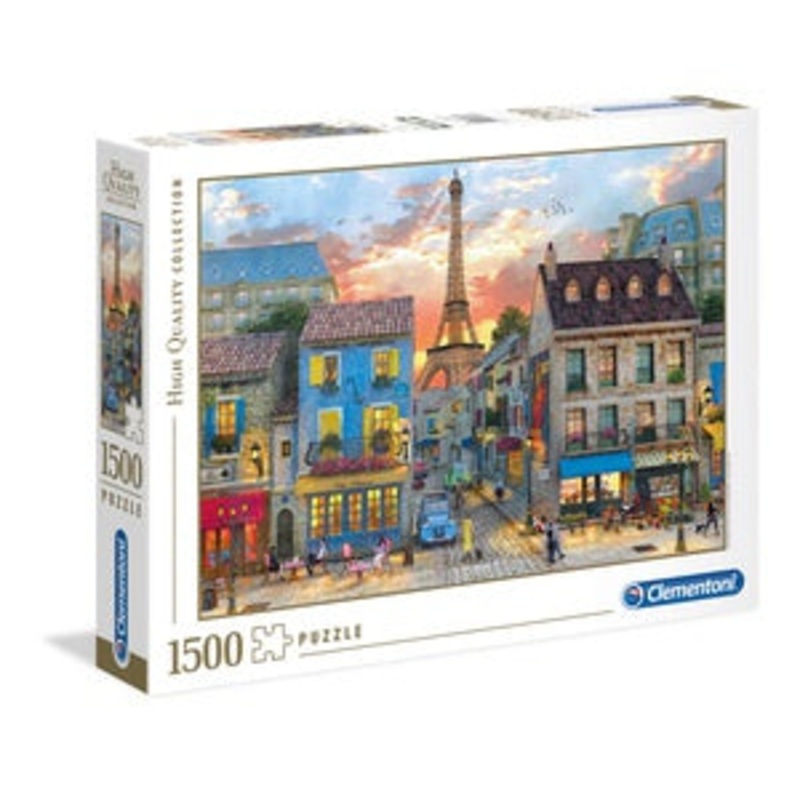 Clementoni - Streets of Paris (1500pcs)