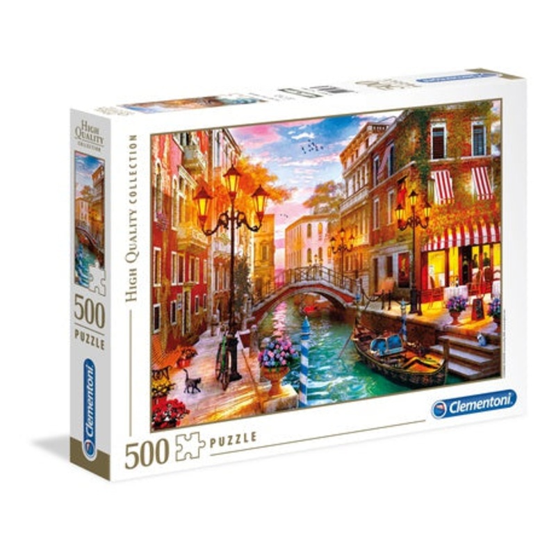 Clementoni - Sunset Over Venice (500pcs)